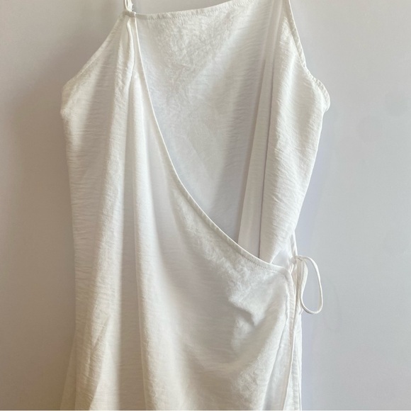 BP White Sleeveless Spaghetti Strap Slip Dress‎ - Picture 2 of 5